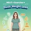 Instagram Fitness reel highlighting the importance of daily movement, NEAT activities, and active lifestyle habits for effective and sustainable weight loss.